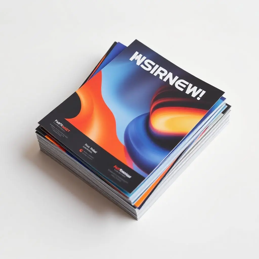 Custom printed A4 Flyers by SA Creative