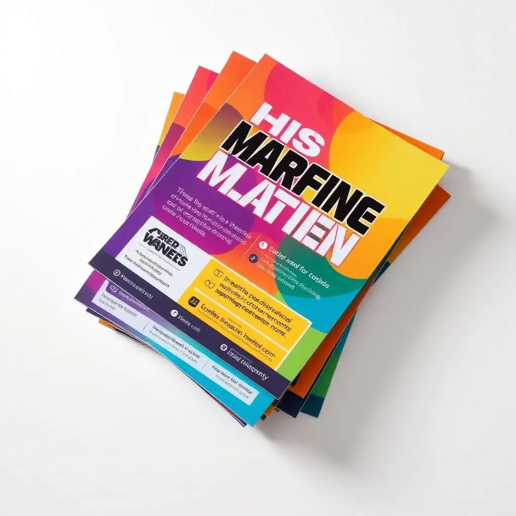 Flyers & Leaflets printing services by SA Creative