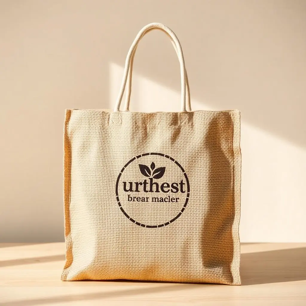 Custom printed Jute Bags by SA Creative