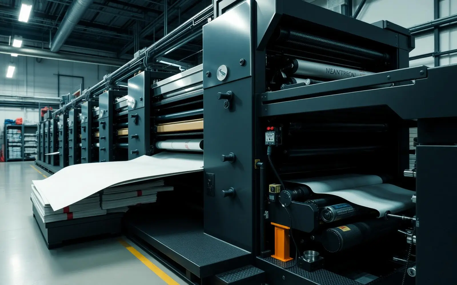Offset Printing press at the SA Creative print studio