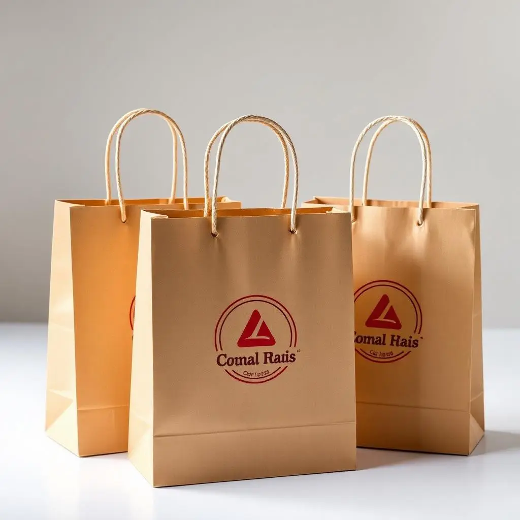 Custom printed Paper Bags by SA Creative